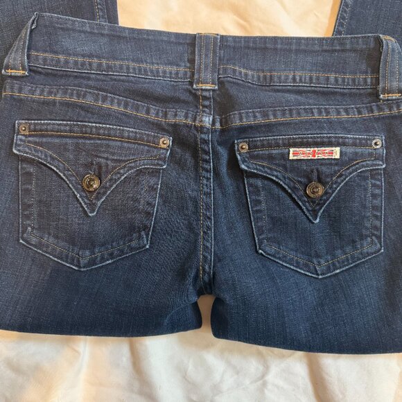 Hudson Jeans Like New Size 28 Beth mid-rise baby boot w/ flap - Picture 4 of 10